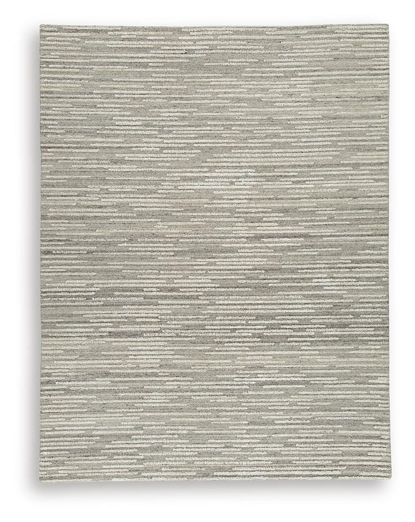 Eljory Large Rug in Gray, alternate view 2