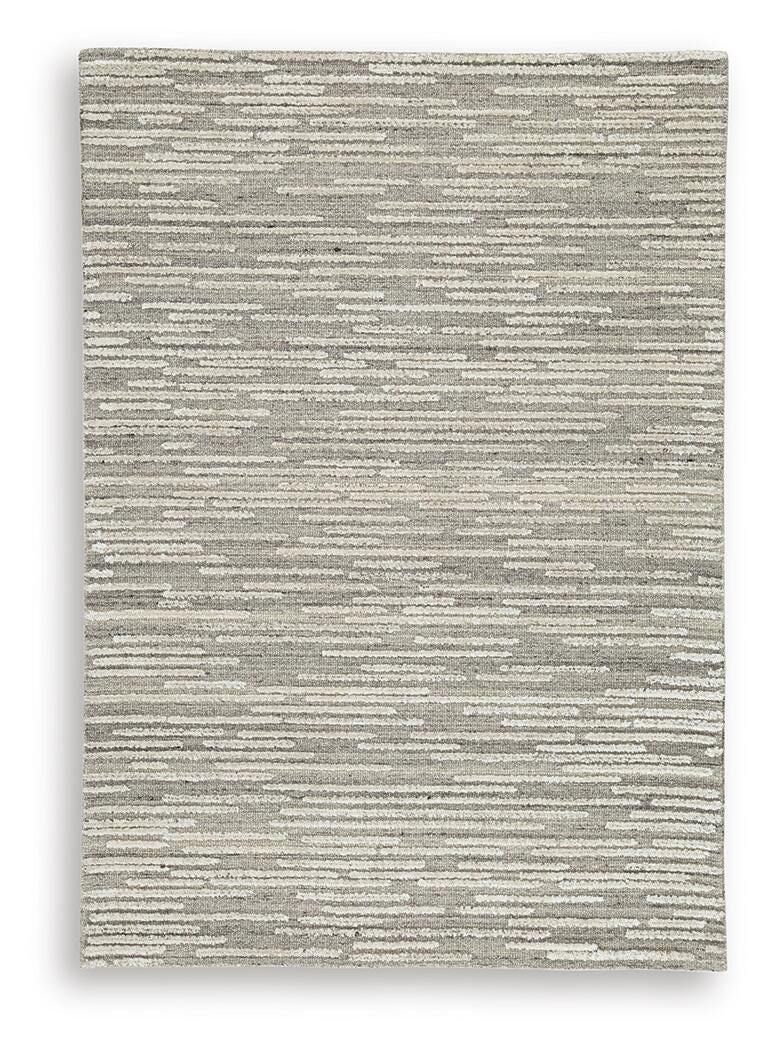 Eljory Medium Rug in Gray, alternate view 2