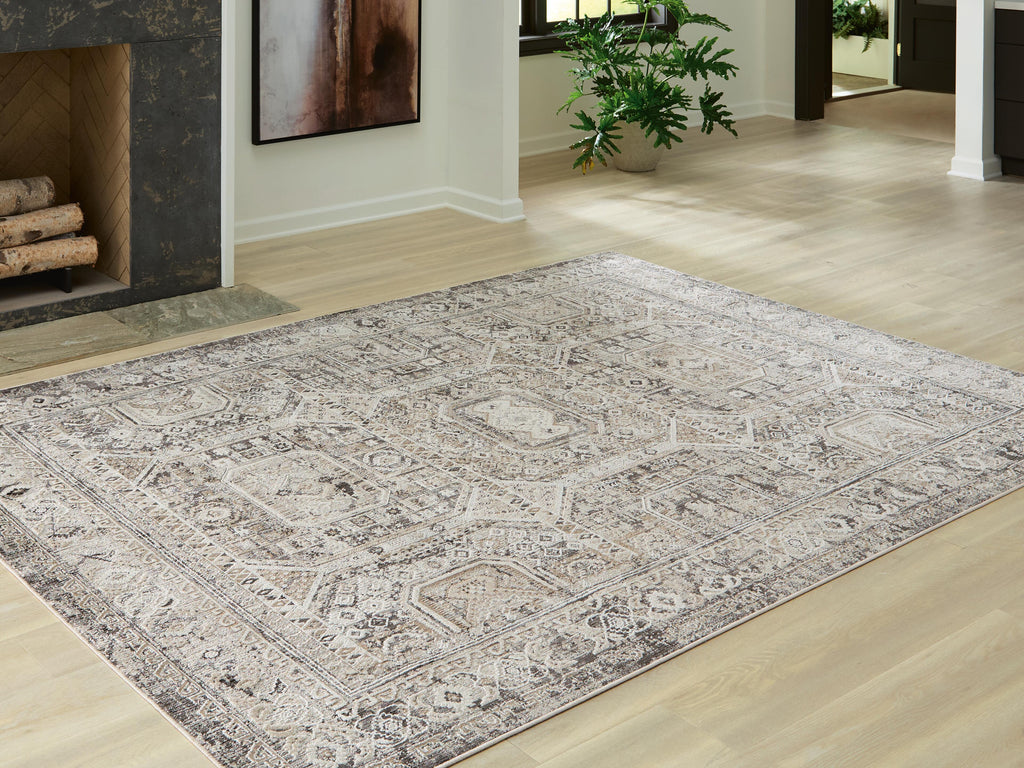 Junley Large Rug in Multi, lifestyle view