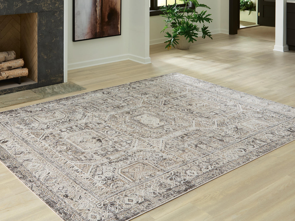 Junley Large Rug in Multi, lifestyle view