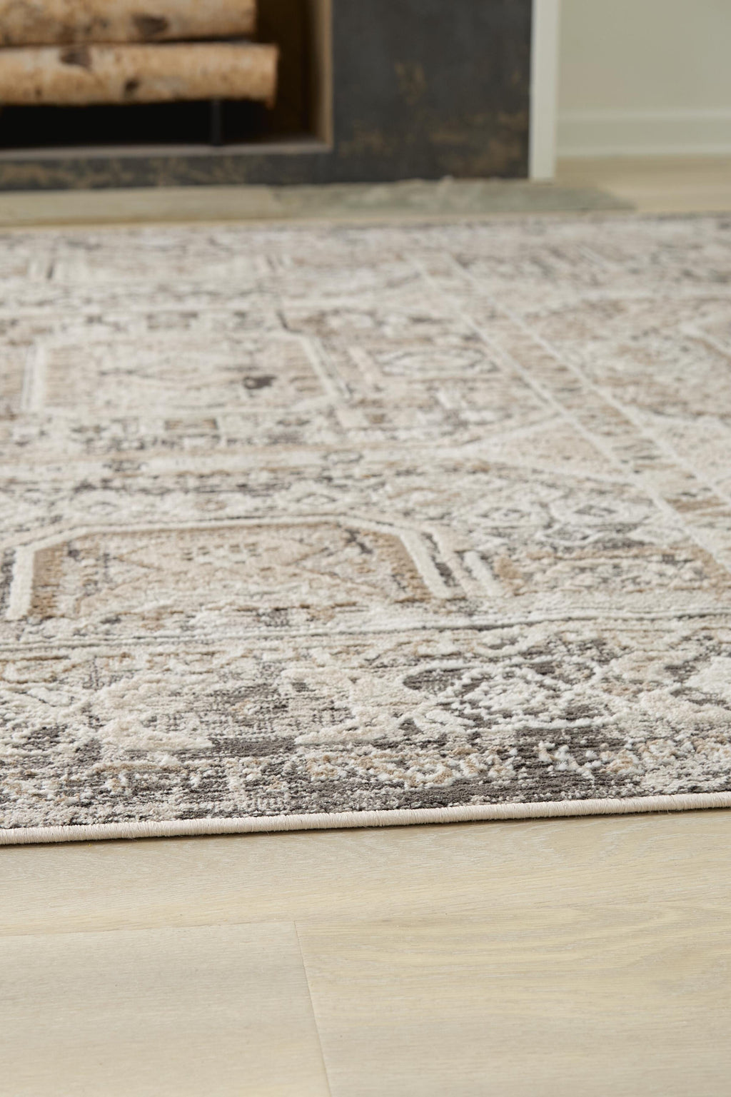 Junley Medium Rug in Multi, detail view