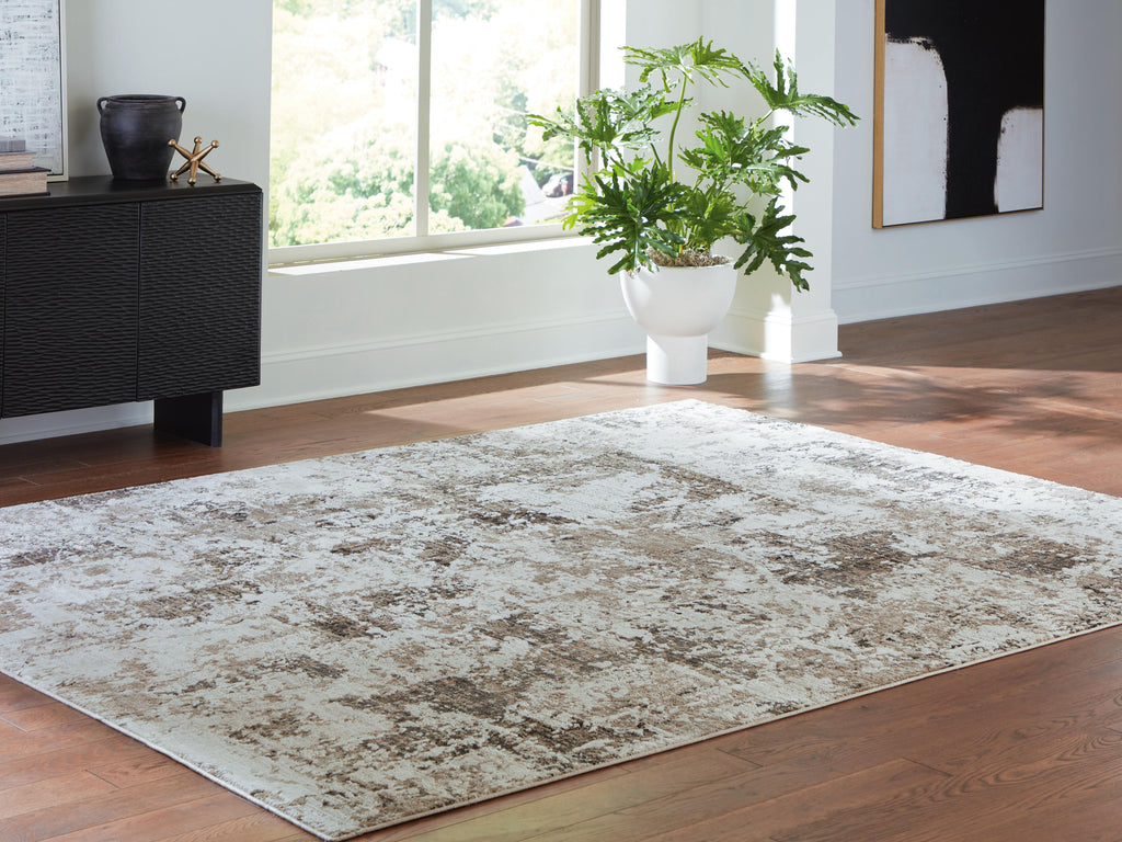 Barricland Large Rug in Multi, lifestyle view