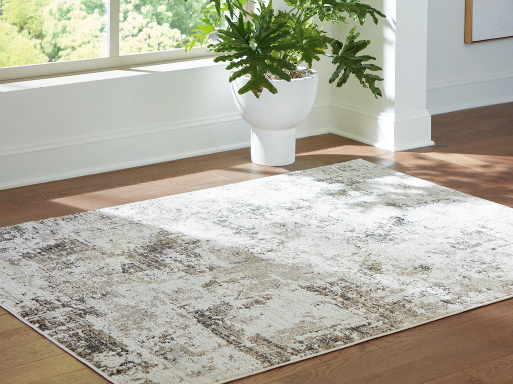 Barricland Medium Rug in Multi, lifestyle view