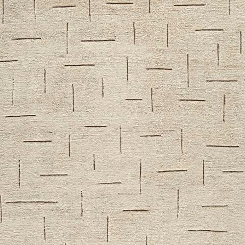 Clayman Large Rug in Beige/Brown, fabric swatch