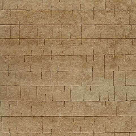 Luzmont Extra Large Rug in Golden Brown, fabric swatch