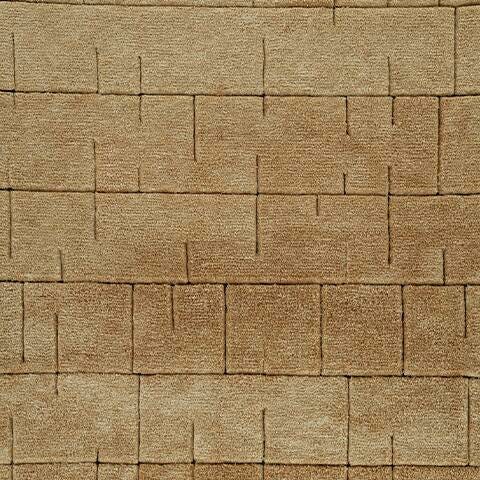 Luzmont Medium Rug in Golden Brown, fabric swatch