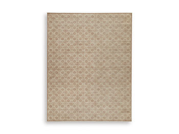 Lyamford Large Rug in Beige/Gray/Brown