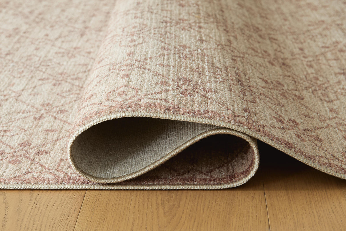 Lyamford Medium Rug in Beige/Gray/Brown, detail view