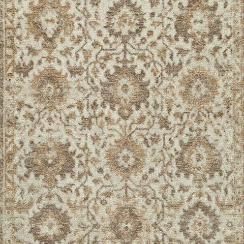 Sableridge Medium Rug in Ivory/Taupe/Camel, fabric swatch