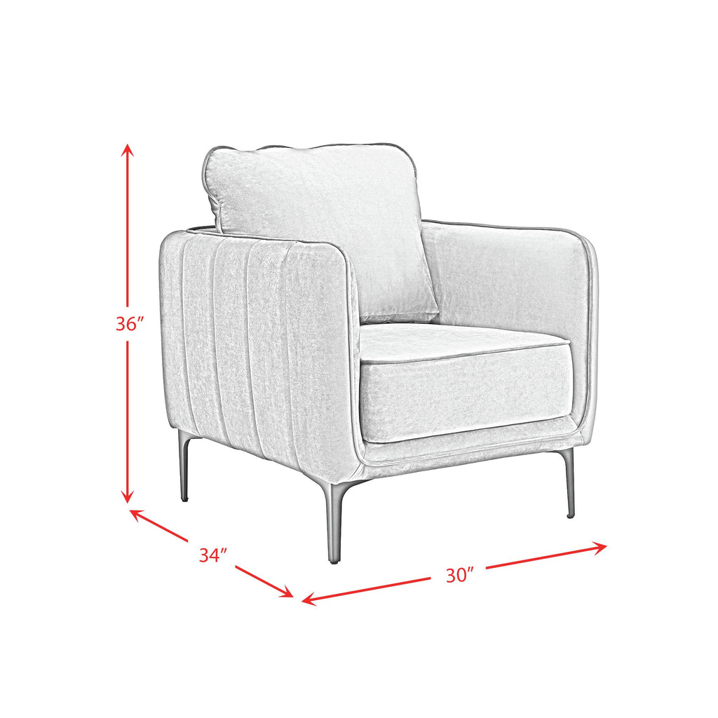 Rae Chair In Lavish 152 Green Velvet