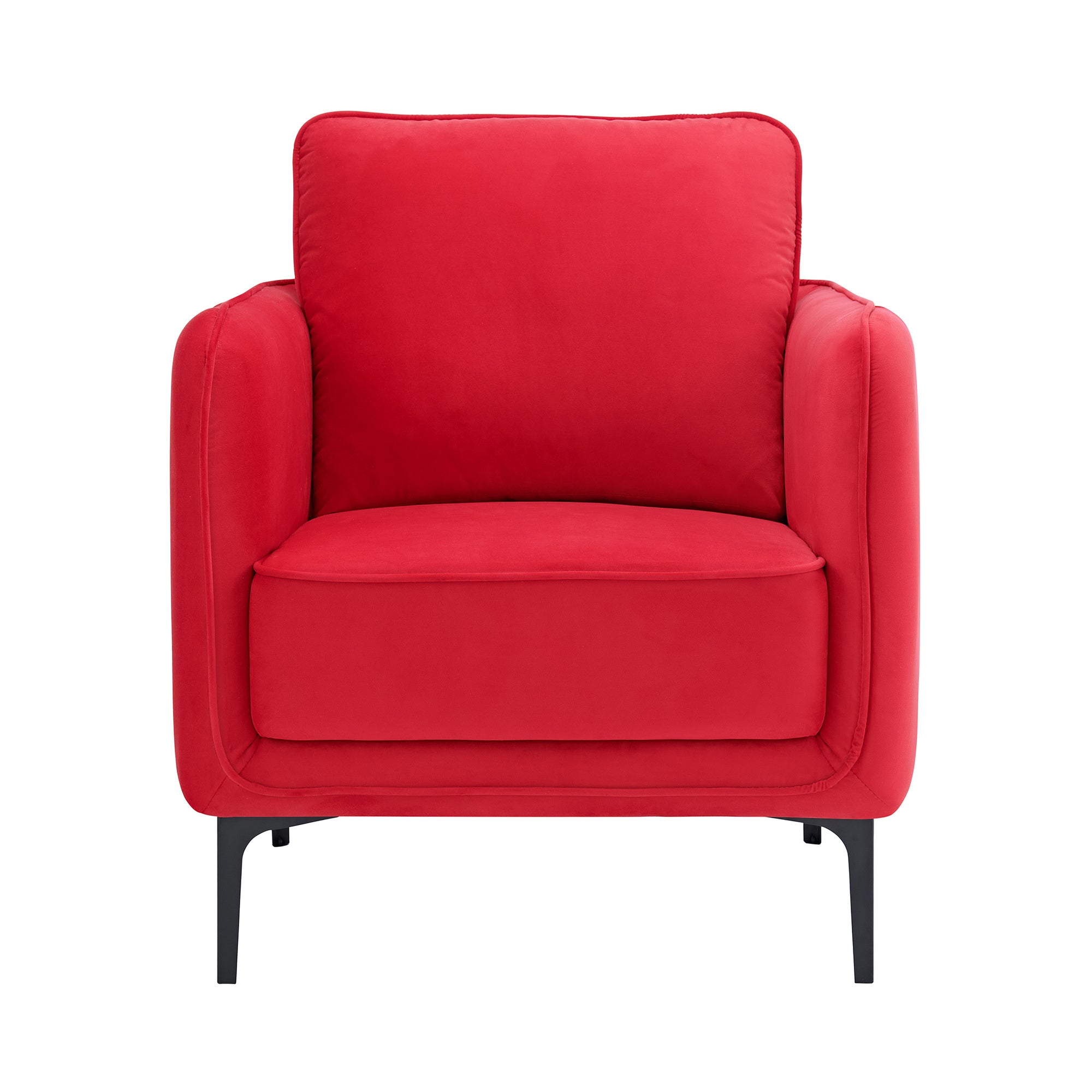 Rae Chair In Lavish 152 Red Velvet
