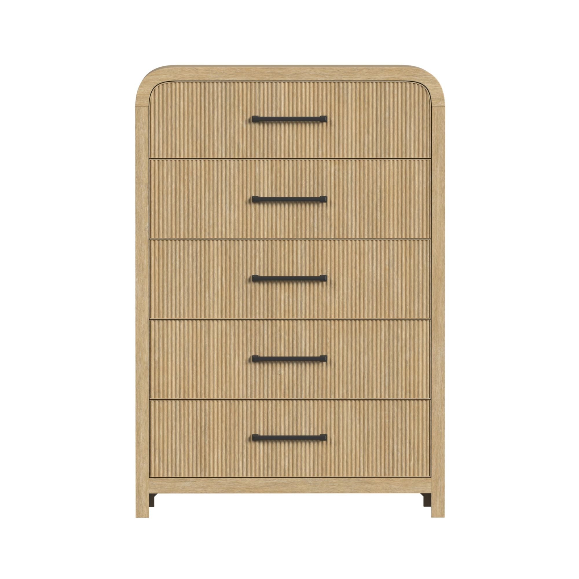 Ridgemont 5-Drawer Chest In Natural