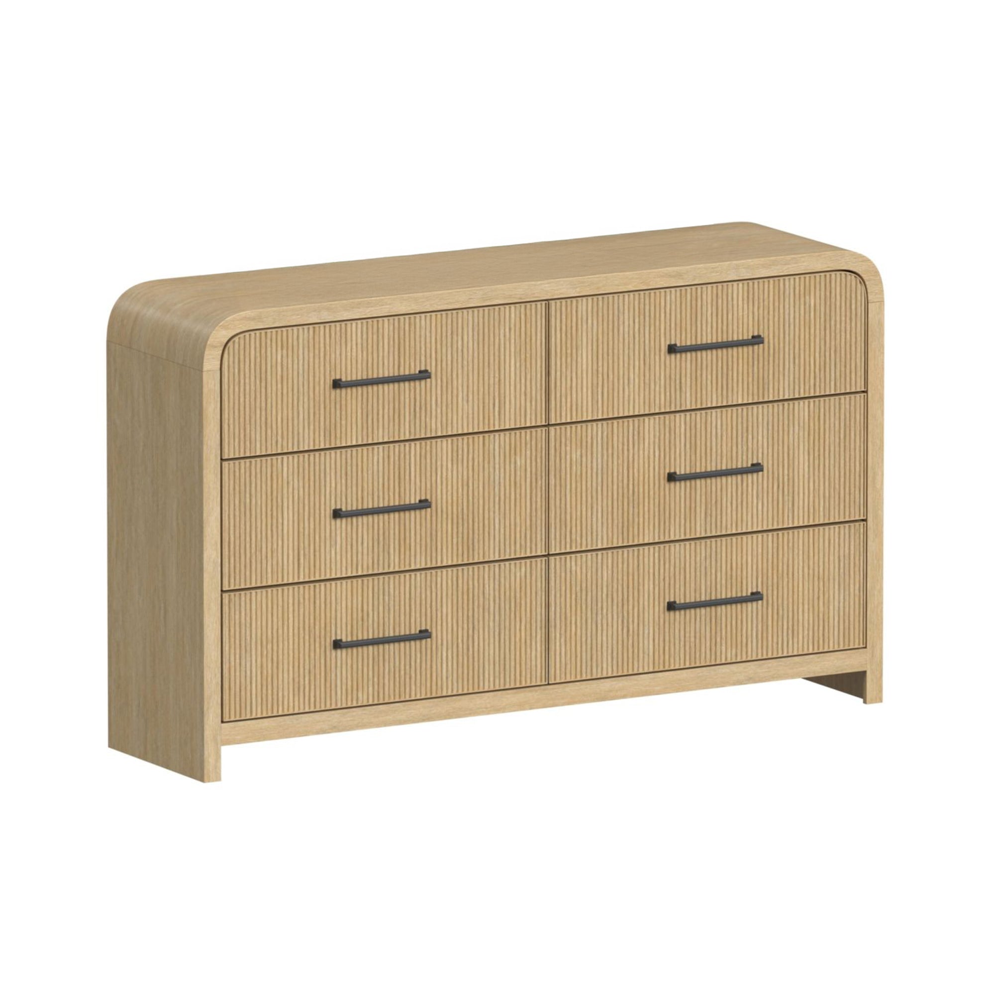 Ridgemont 6-Drawer Dresser In Natural