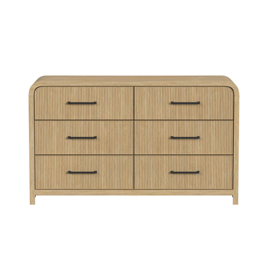Ridgemont 6-Drawer Dresser In Natural