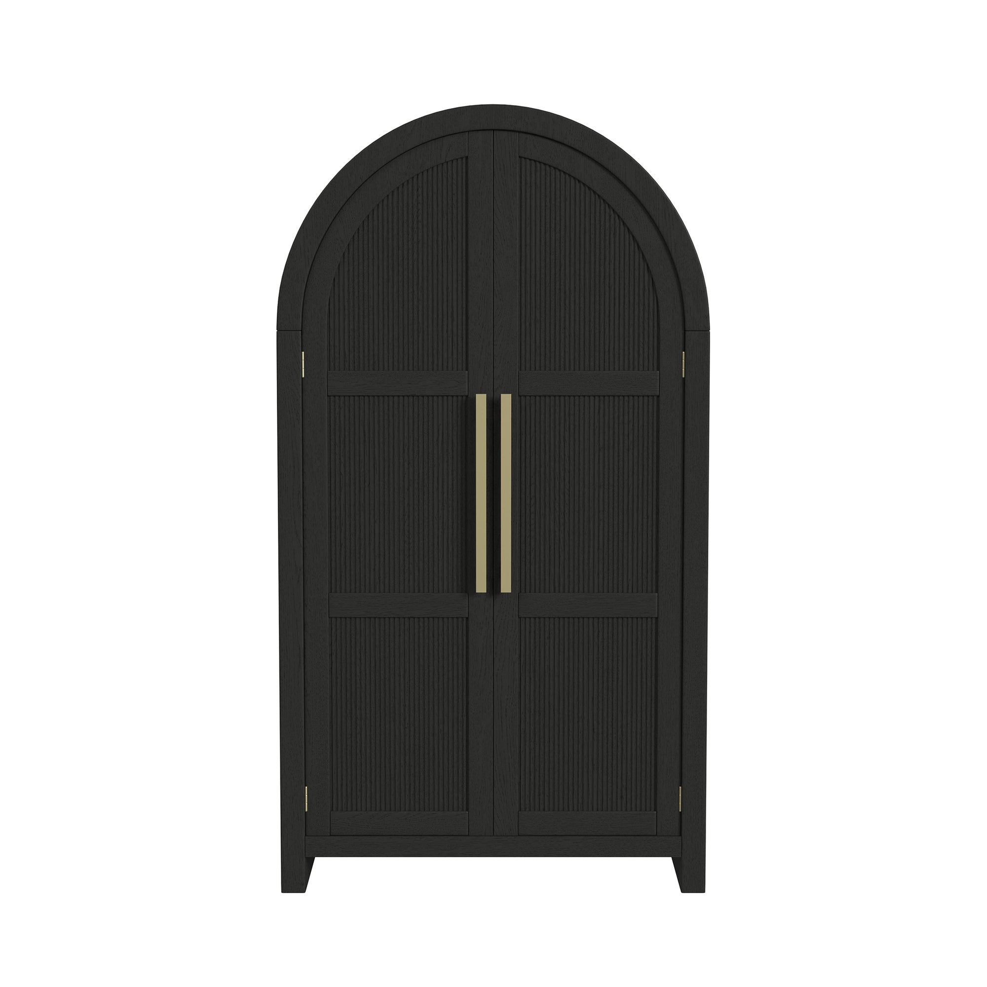 Ridgemont Large Bookcase In Black With Grain
