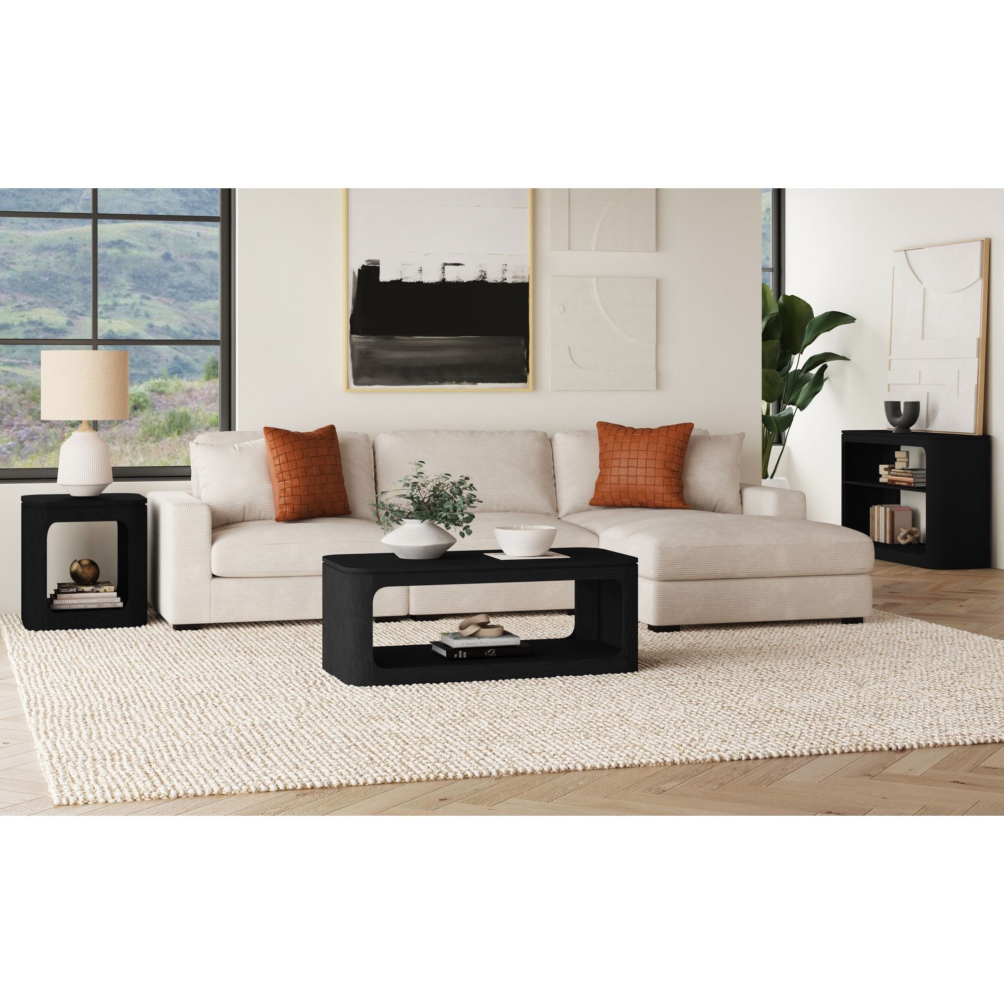 Rosalie Coffee Table In Black
