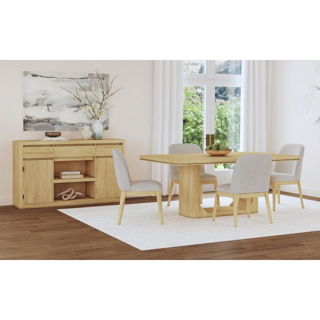 Rosalie Dining Side Chair In Natural (2 Per Carton)