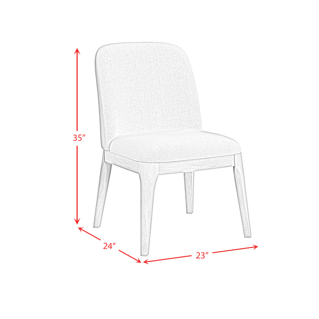 Rosalie Dining Side Chair In Natural (2 Per Carton)