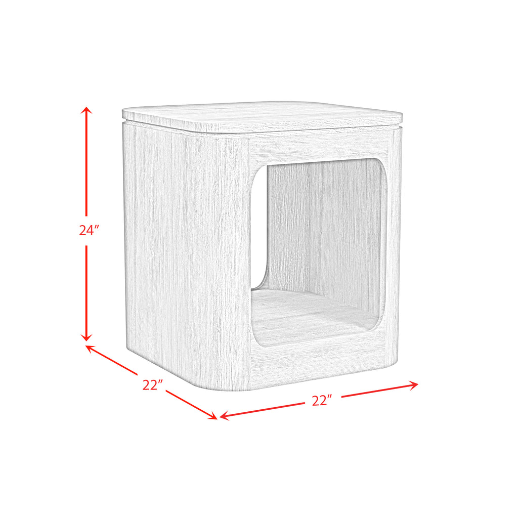 Rosalie End Table In Black