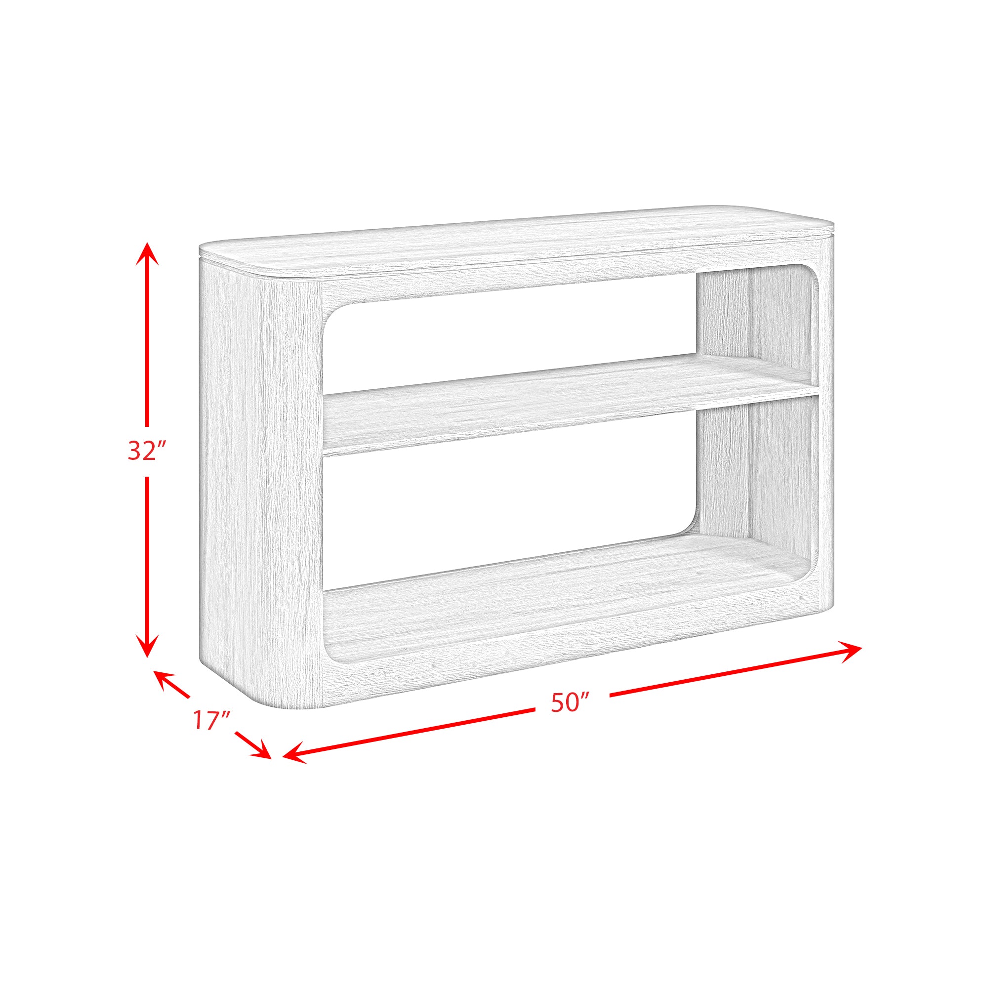 Rosalie Sofa Table In Natural