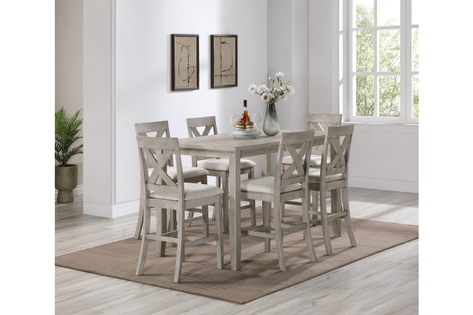 Prescott seven-piece counter-height set alternate view