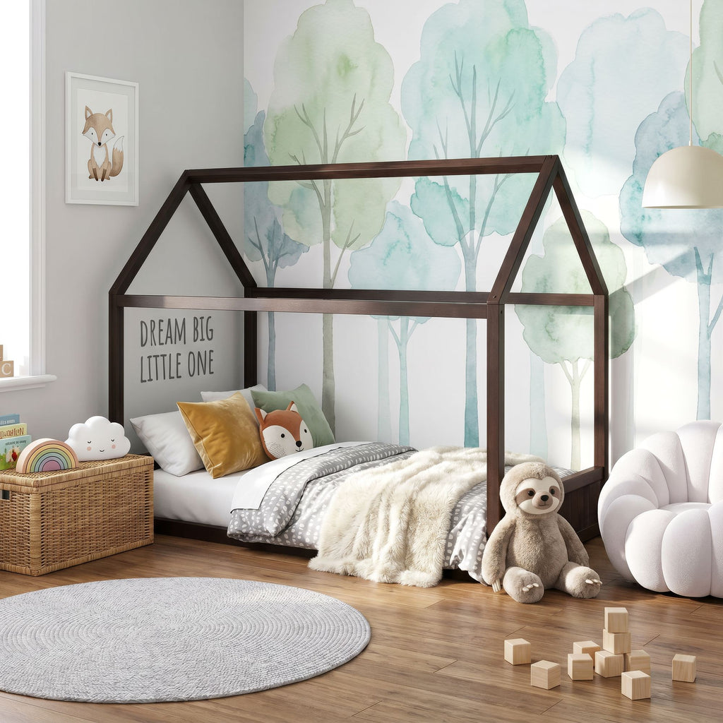Sami Full Montessori Bed In Espresso