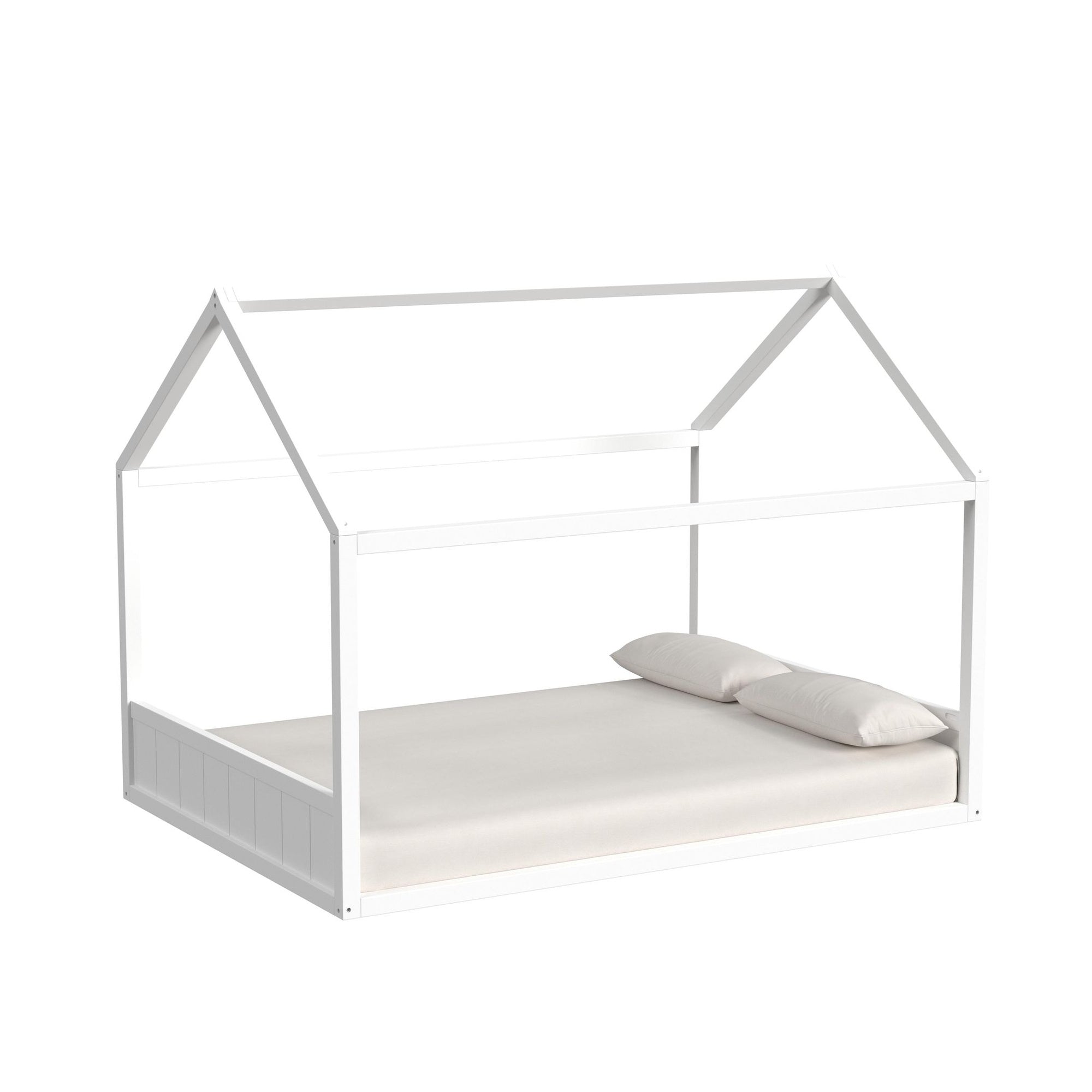 Sami Full Montessori Bed In White