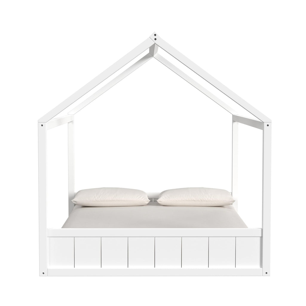 Sami Full Montessori Bed In White