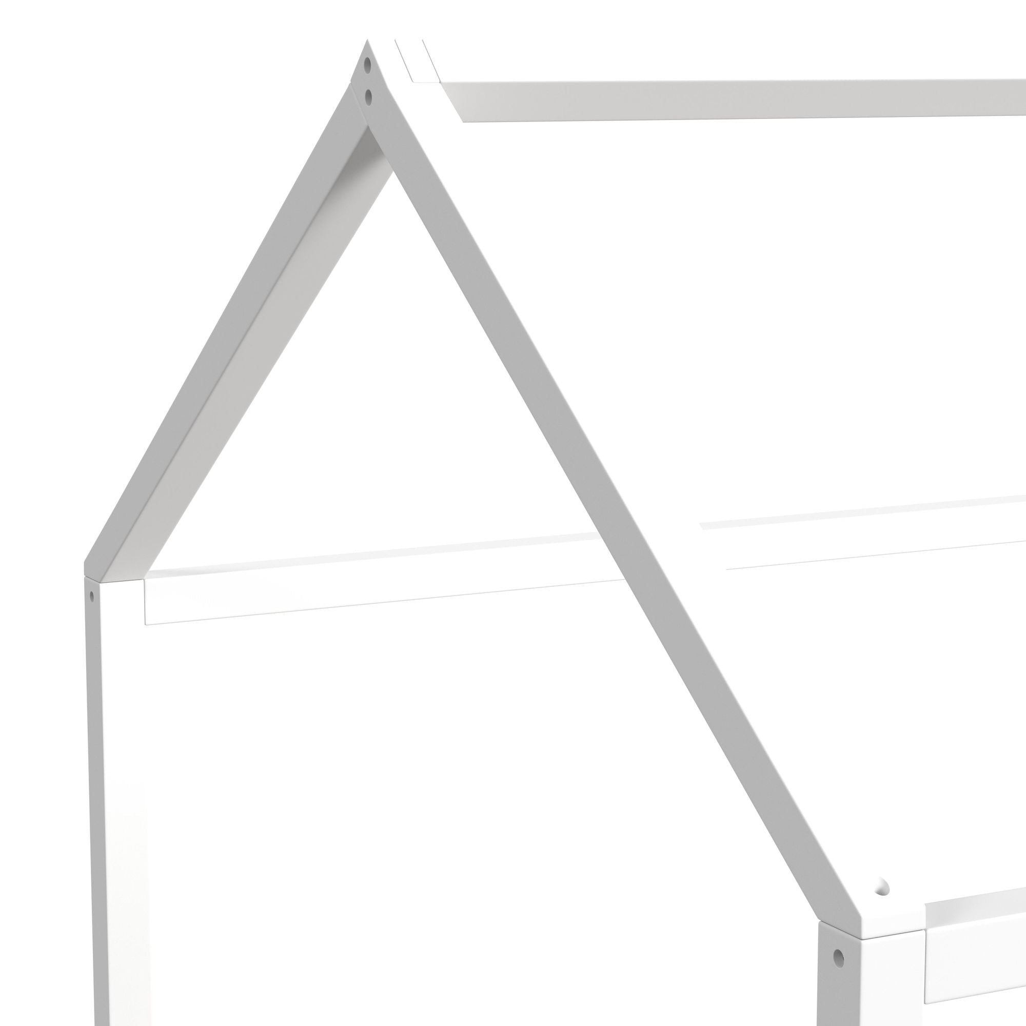 Sami Full Montessori Bed In White