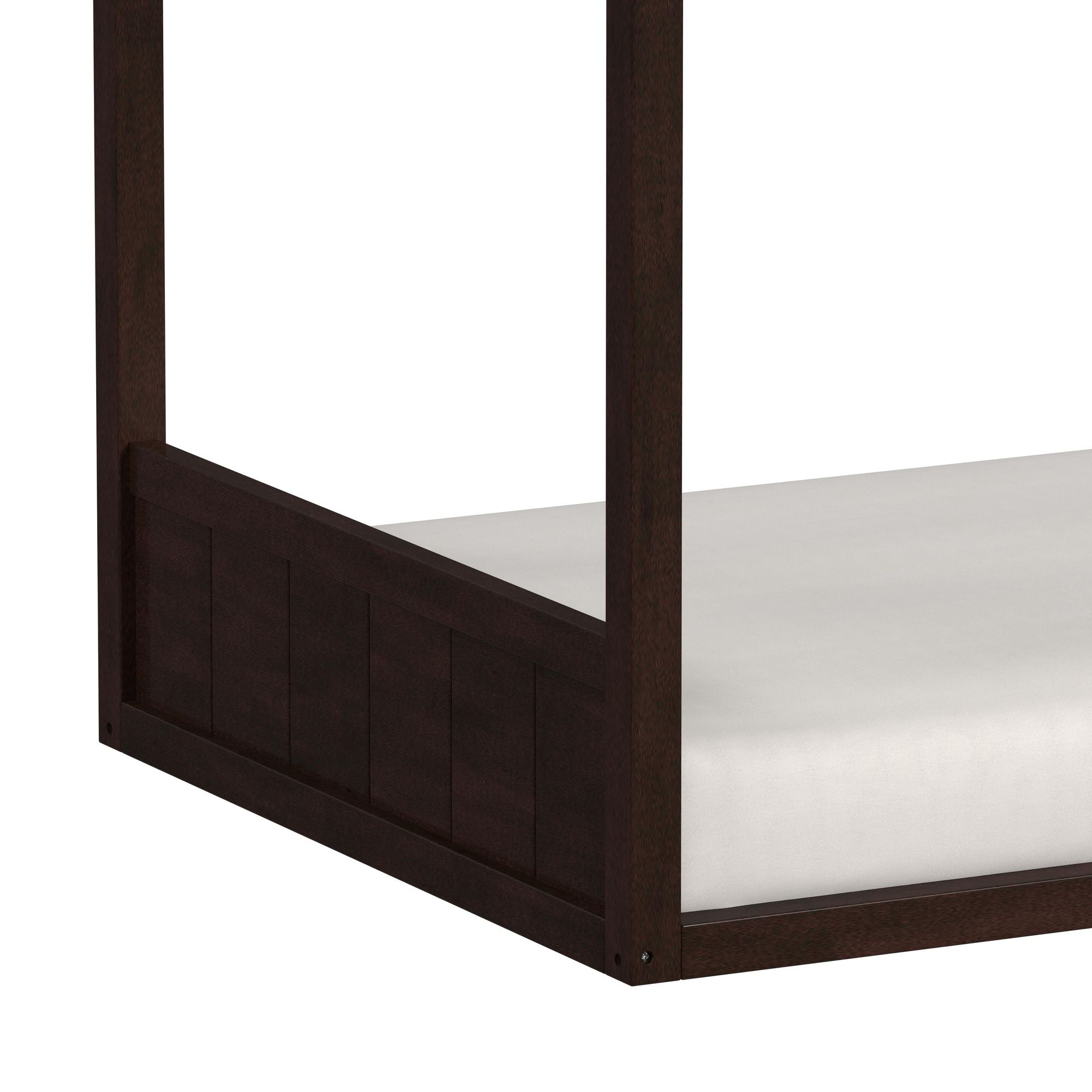 Sami Twin Montessori Bed In Espresso