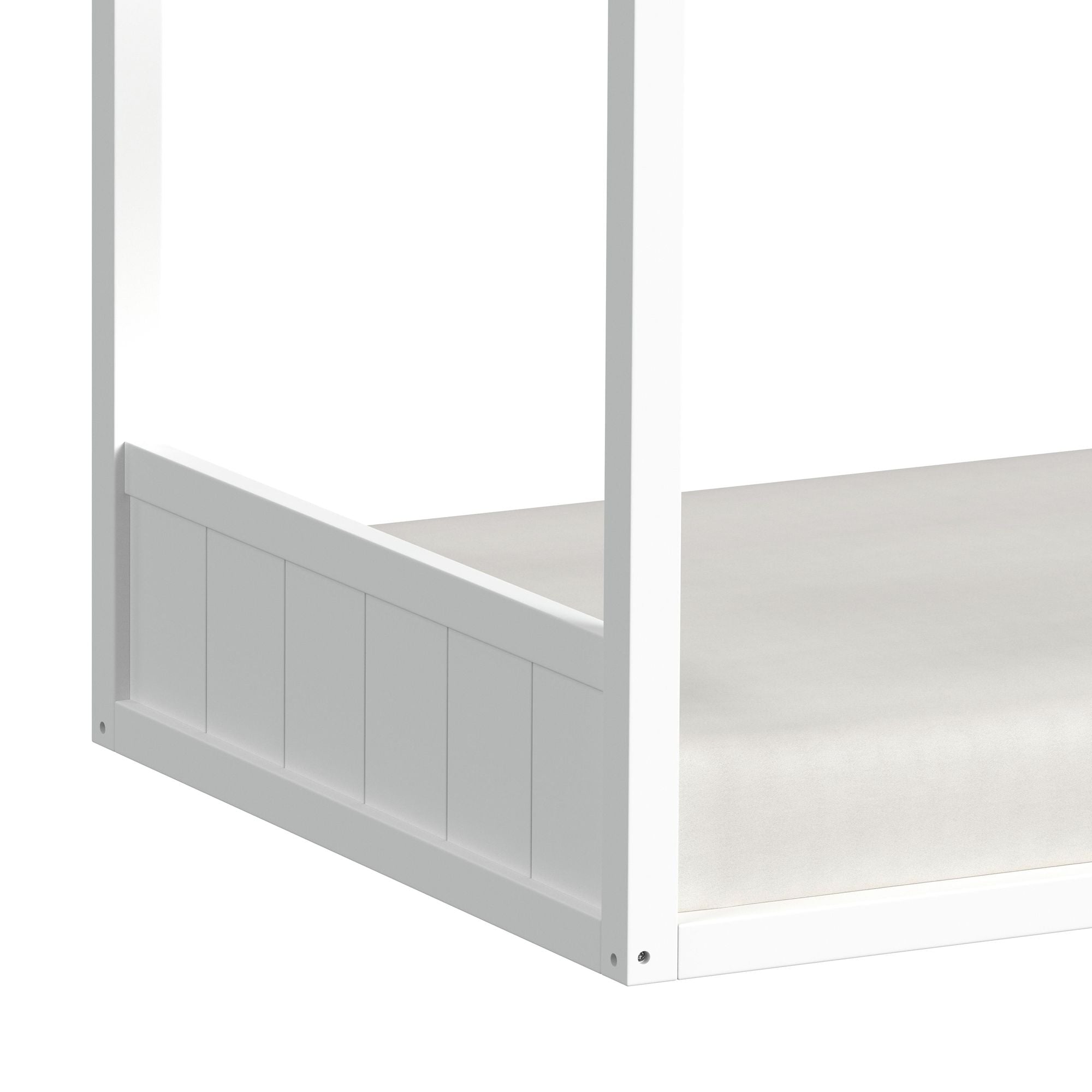 Sami Twin Montessori Bed In White