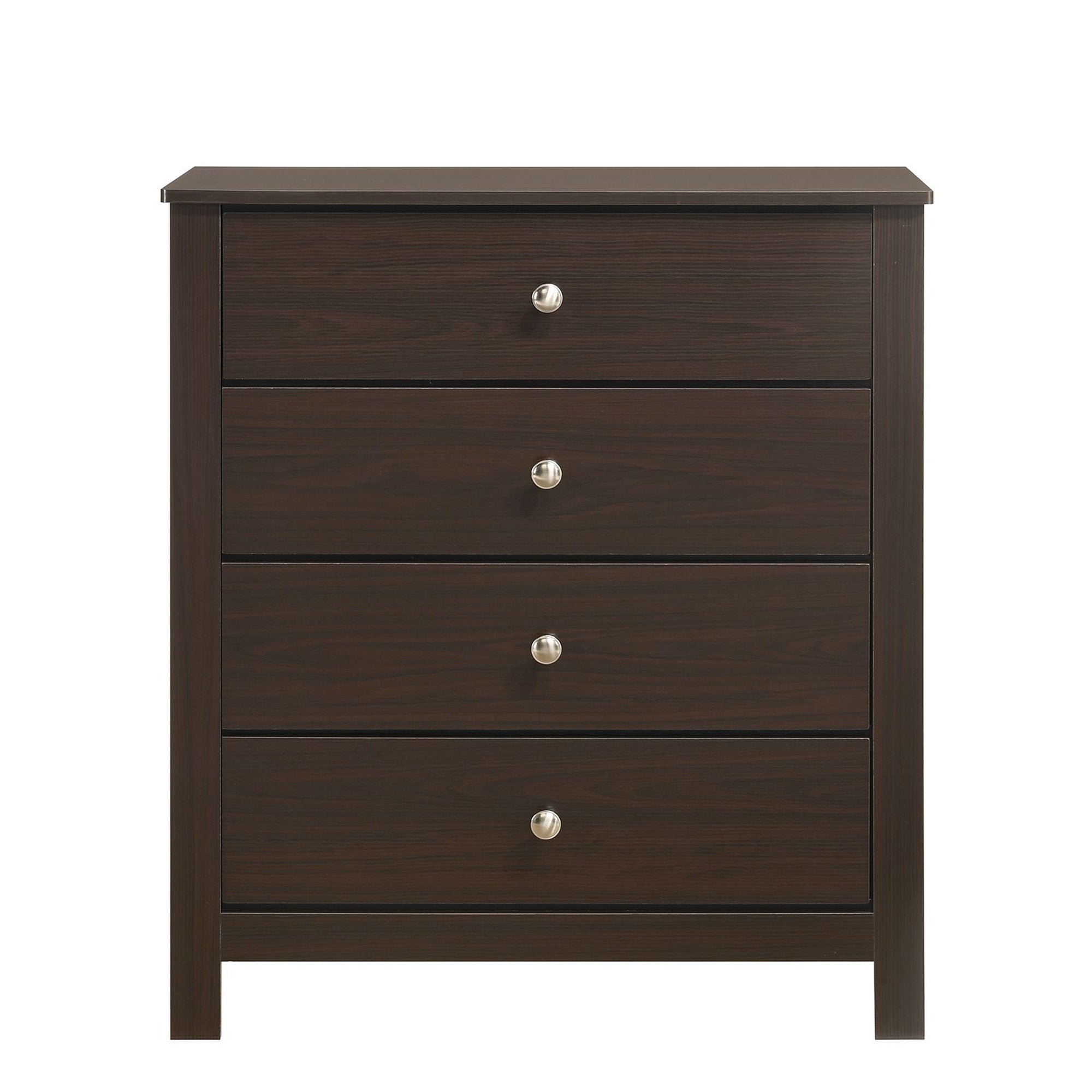 Sami Youth 4-Drawer Chest In Espresso