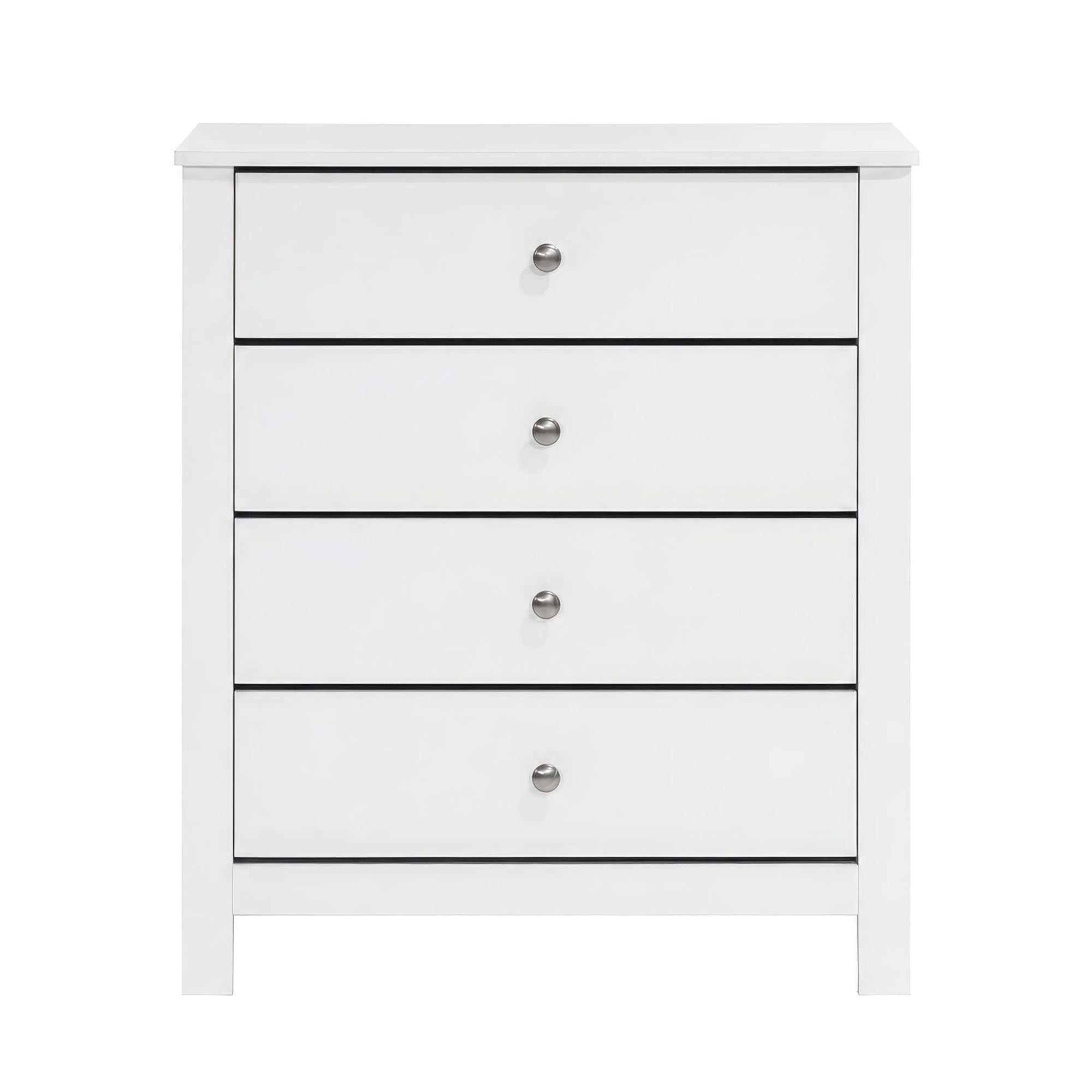 Sami Youth 4-Drawer Chest In White