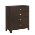 Sami Youth 4-Drawer Chest In Espresso