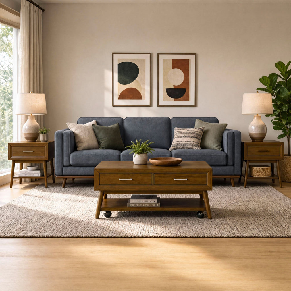 Santa Barbara End Table In Walnut
