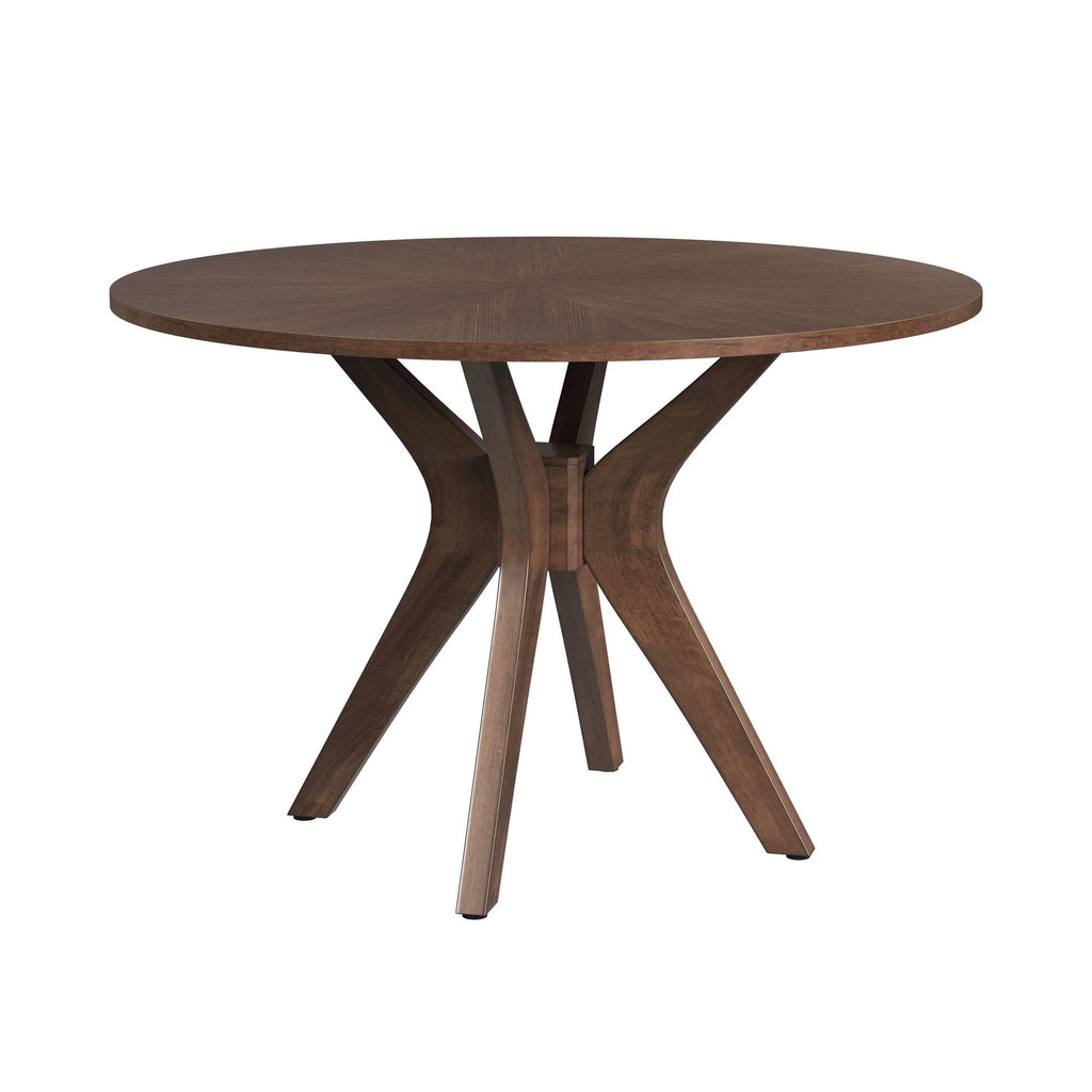 Santa Barbara Round Dining Table In Walnut