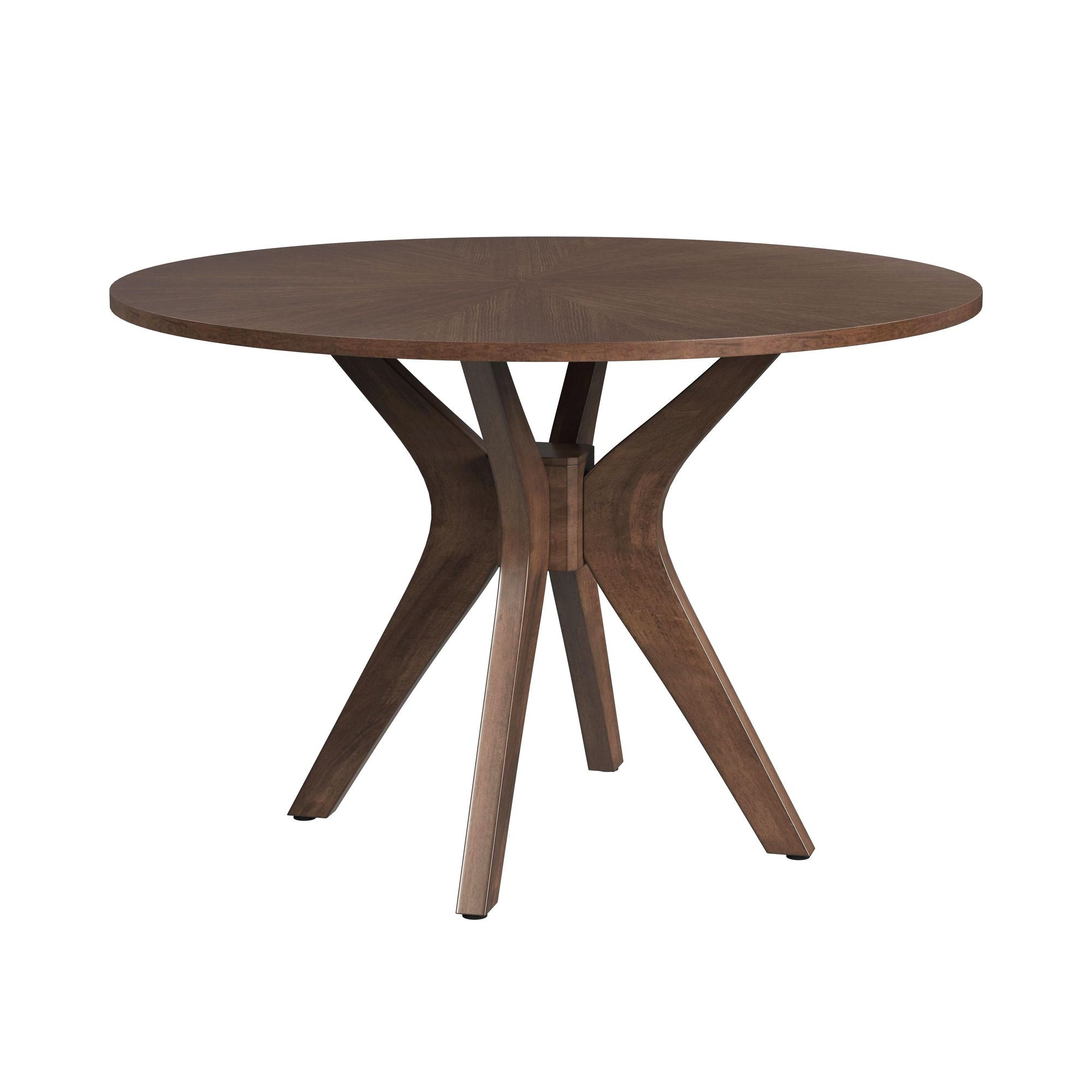 Santa Barbara Round Dining Table In Walnut