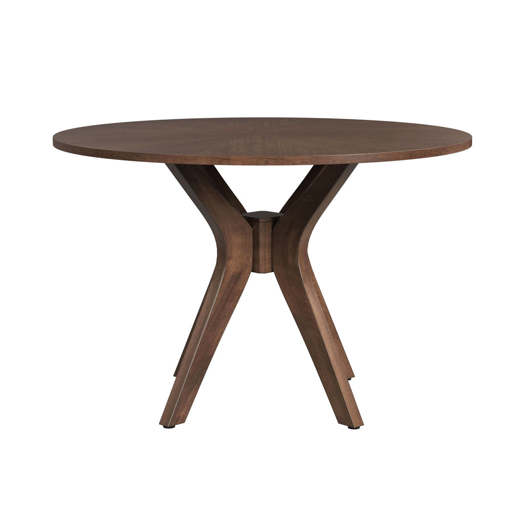 Santa Barbara Round Dining Table In Walnut