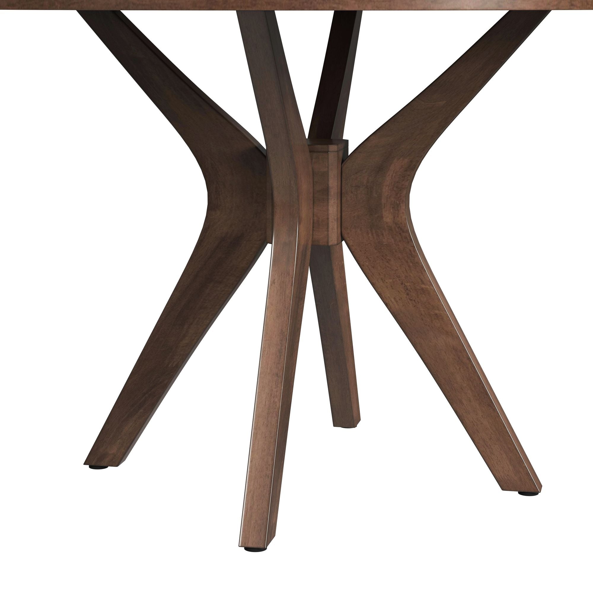 Santa Barbara Round Dining Table In Walnut
