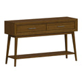 Santa Barbara Sofa Table In Walnut
