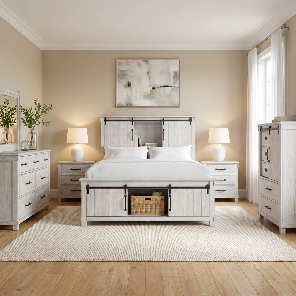 Scott Dresser White Finish