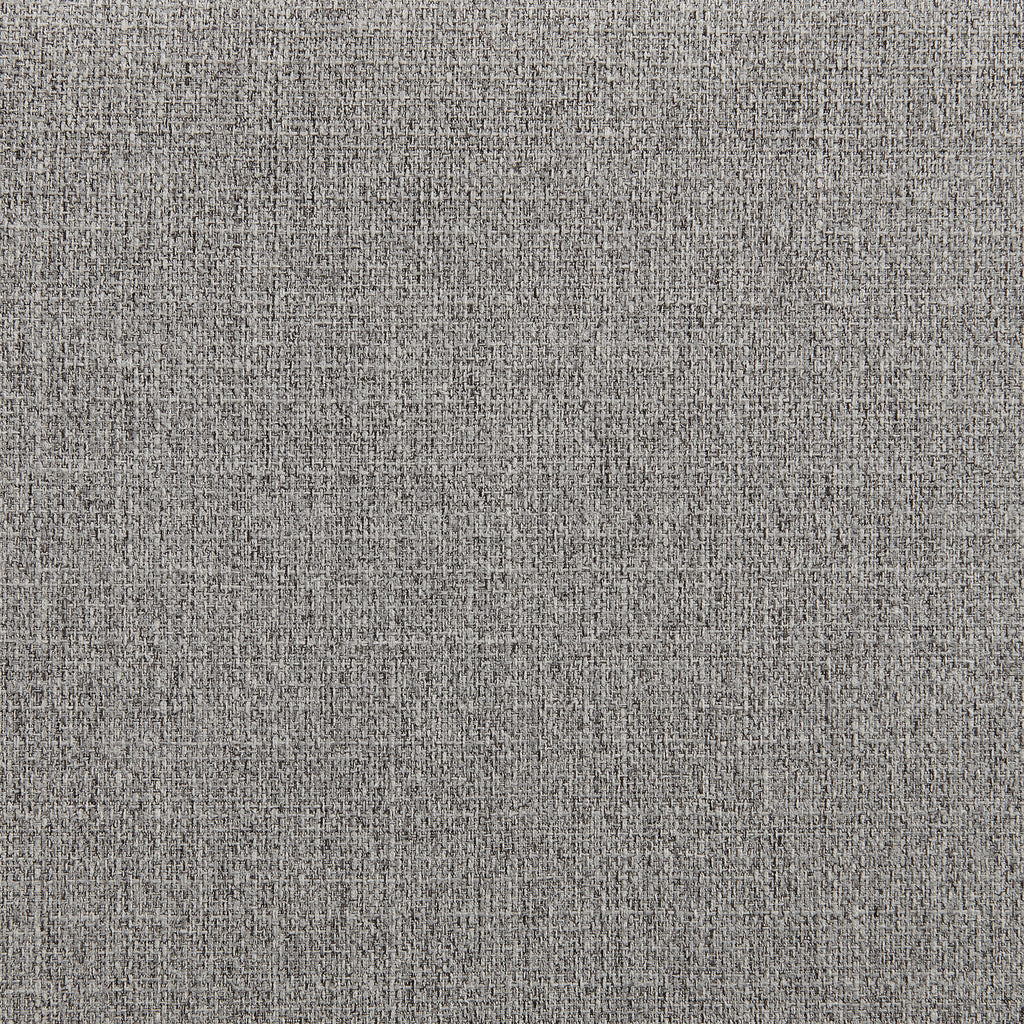 Seneca Counter Bench With Upholstered Back And Grey Fabric In Grey