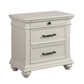 Slater Nightstand w/Usb In Antique White
