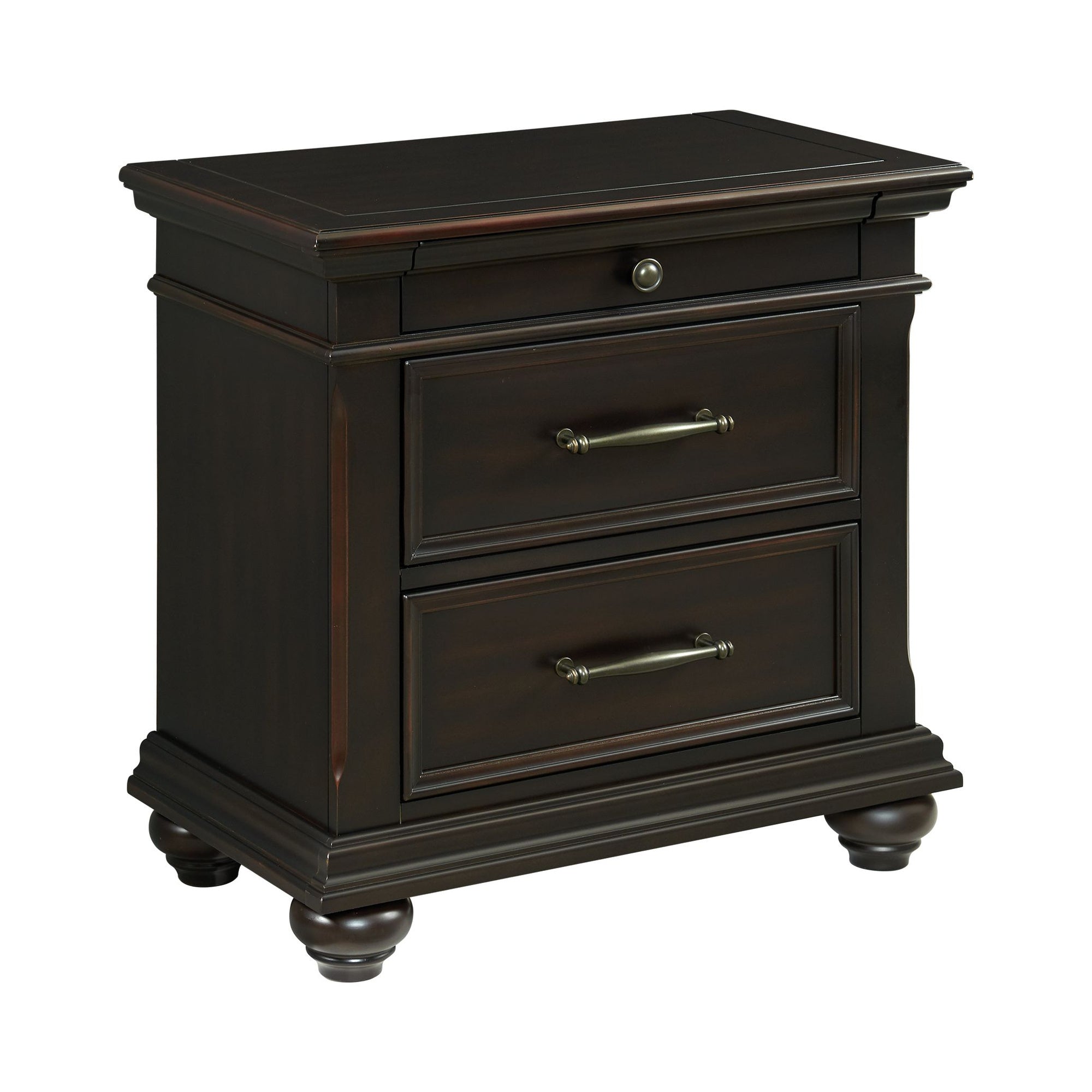 Slater Nightstand w/Usb Black