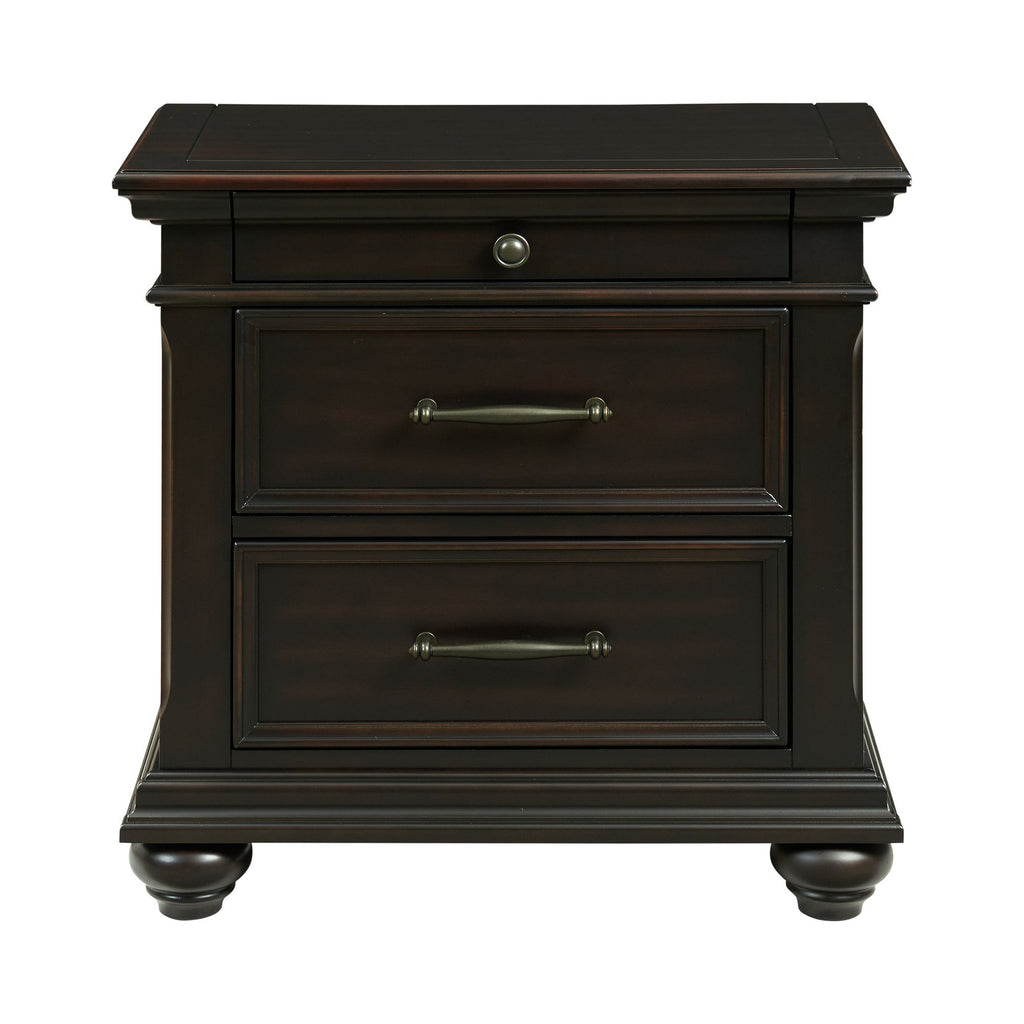 Slater Nightstand w/Usb Black
