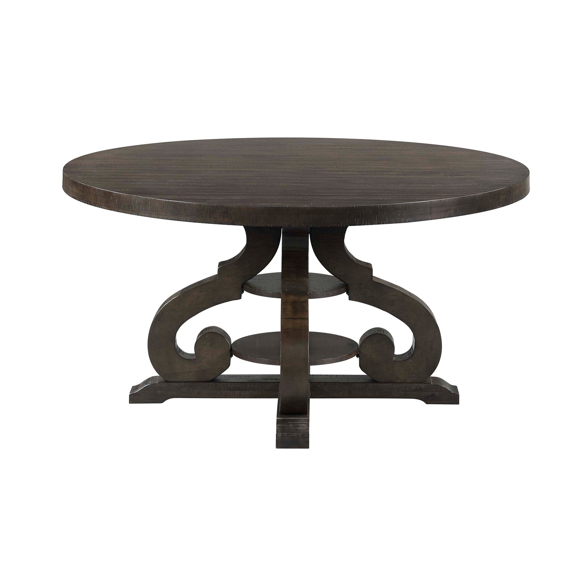 Stone Round Dining Table w/PU Base