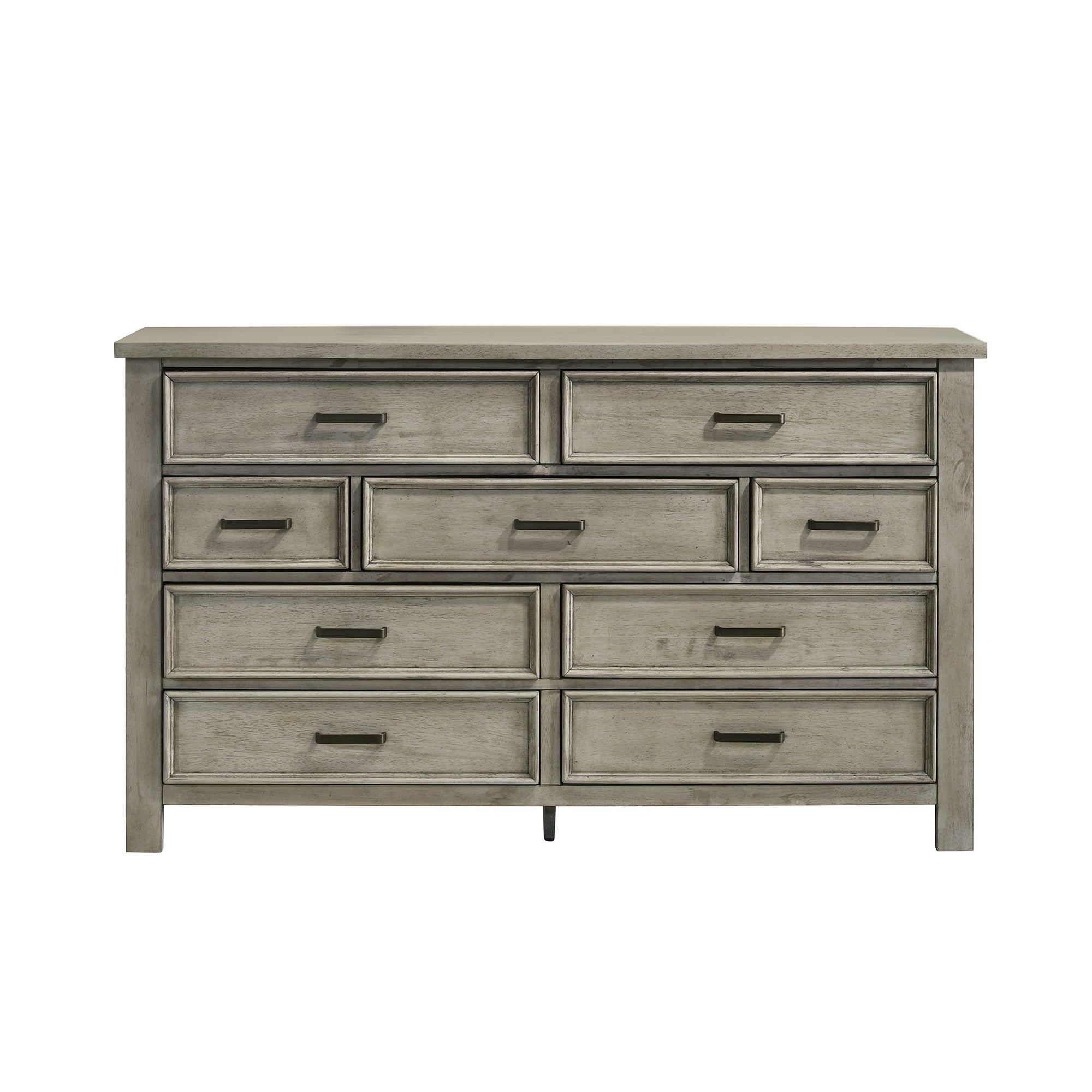 Sullivan 9-Drawer Dresser In Drift Grey