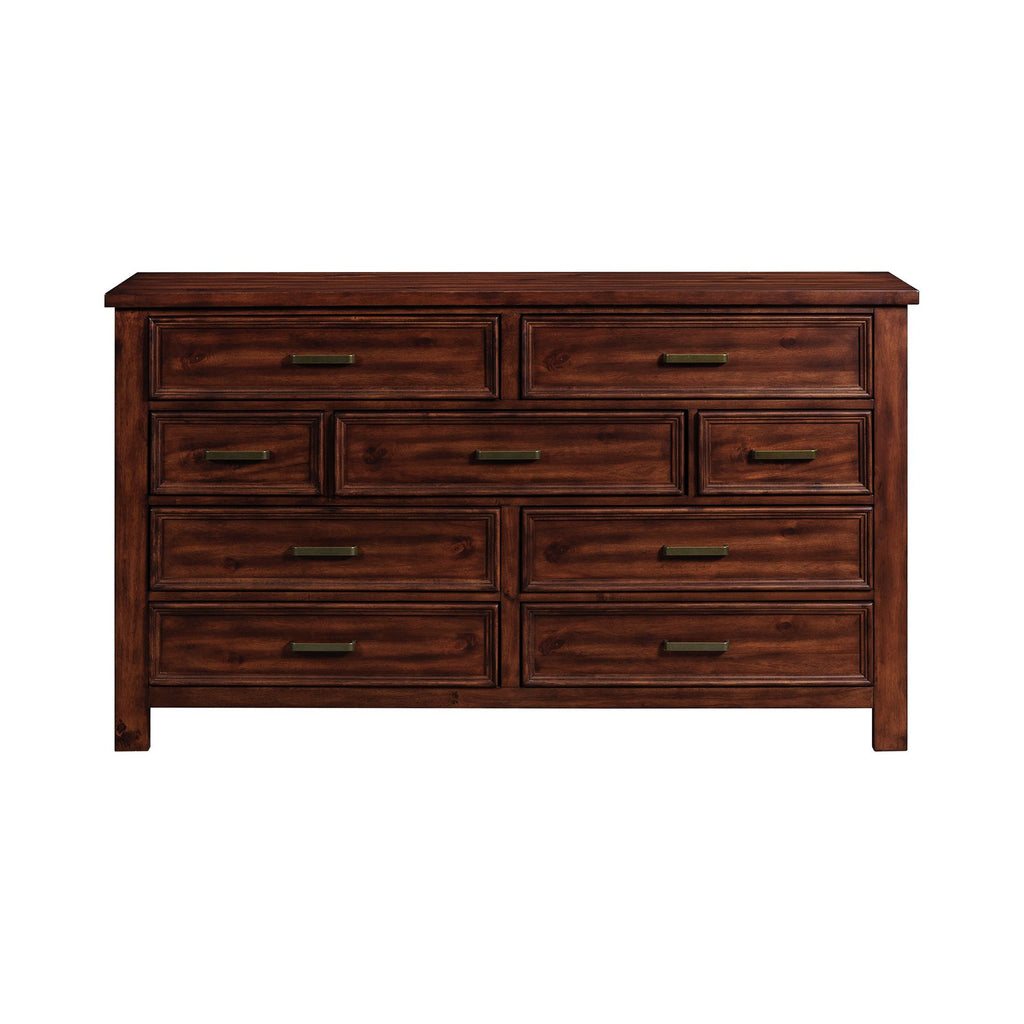 Sullivan 9-Drawer Dresser In Rich Cherry