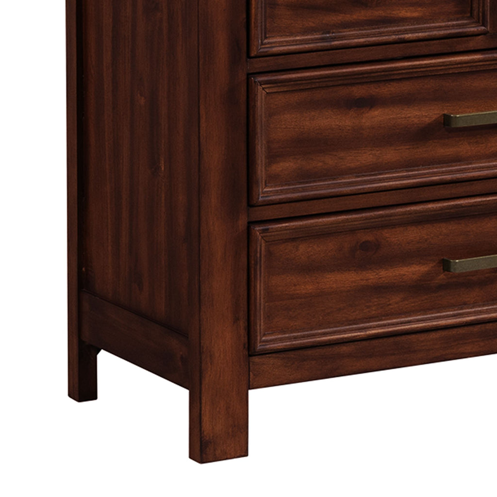 Sullivan 9-Drawer Dresser In Rich Cherry