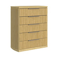Sylvie 5-Drawer Chest In Natural